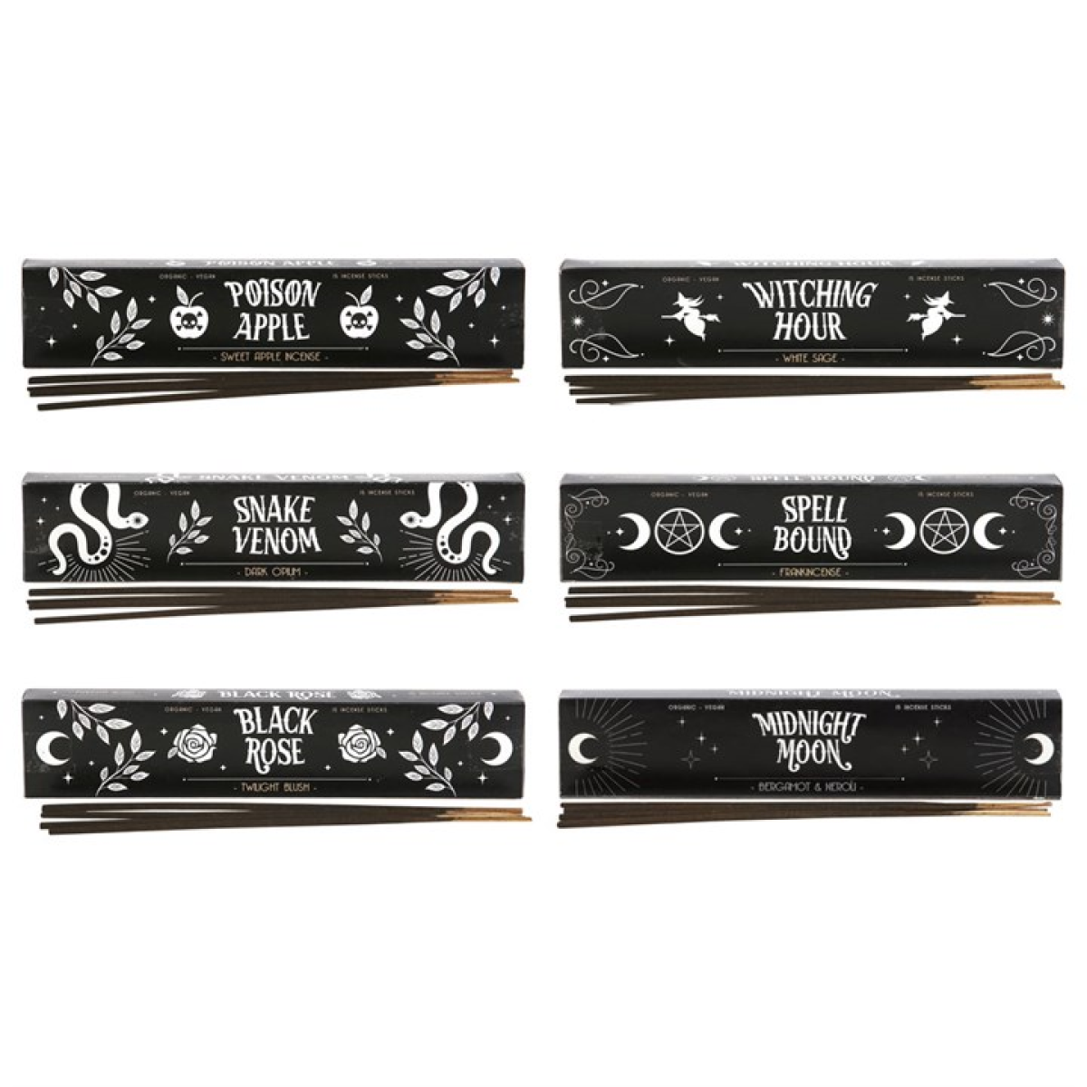 Midnight Ritual Incense Stick Set