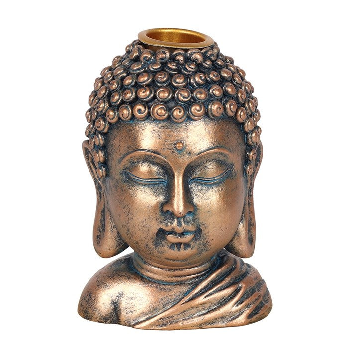 Buddha Head Backflow Incense Cone Holder