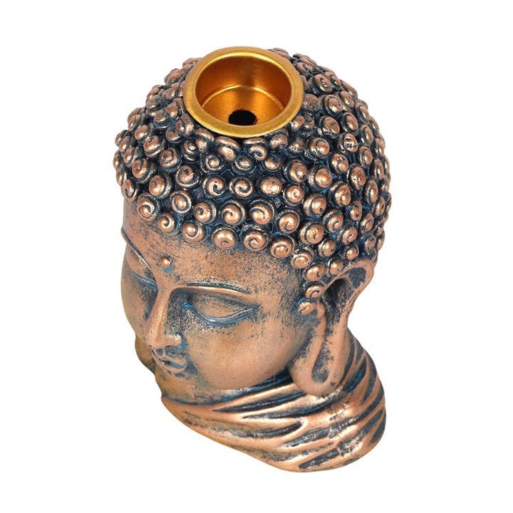 Buddha Head Backflow Incense Cone Holder