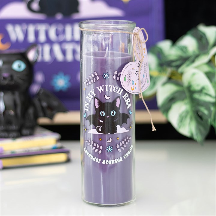 Whiskers & Wings Lavender Tube Candle
