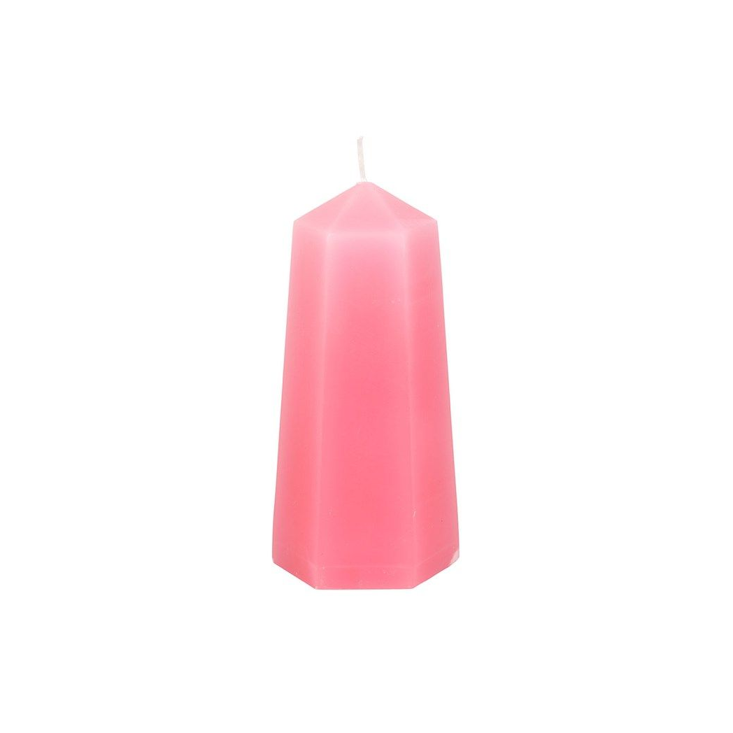 Love Rose Quartz Crystal Candle