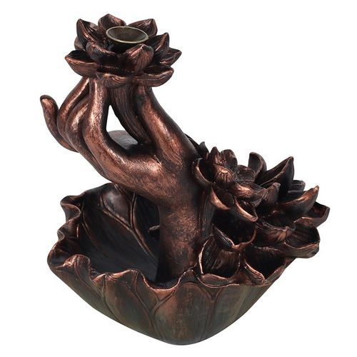 Witch's Lotus Embrace Backflow Incense Cone Holder