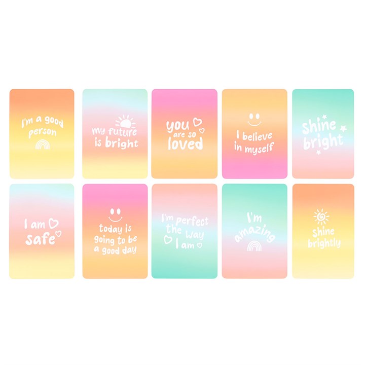Mindful Moments Affirmation Cards (With Stand)