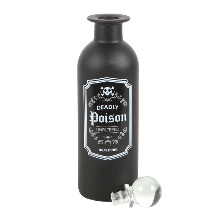 Deadly Poison Decorative Glass Bottle