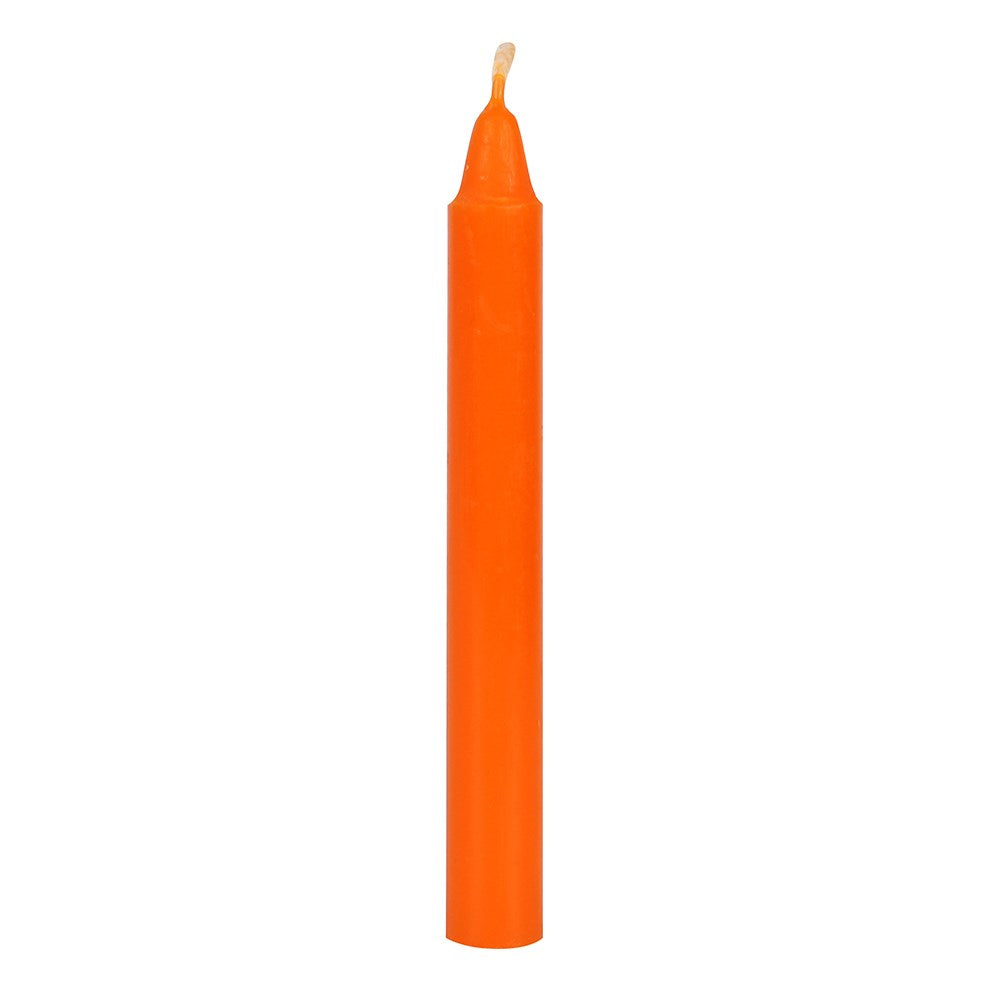 Orange Confidence Spell Candles (Set of 12)
