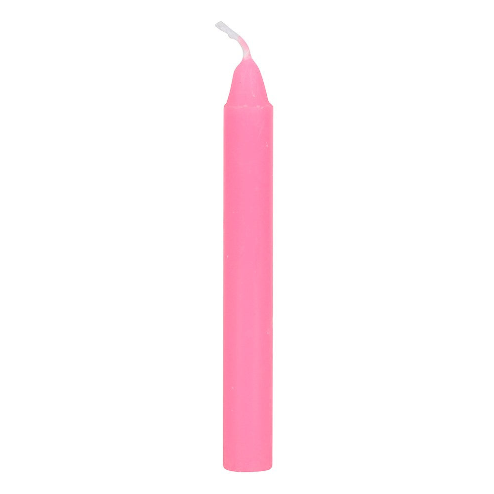 Pink Friendship Spell Candles (Set of 12)