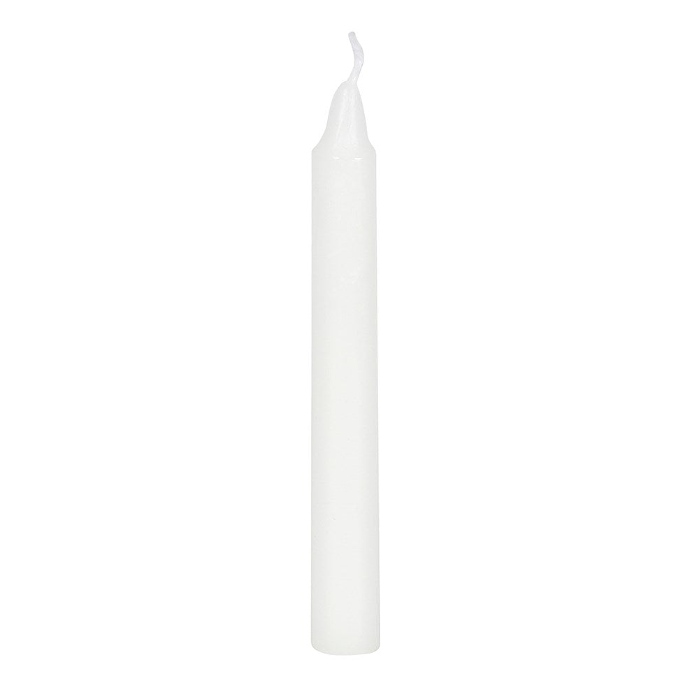 White Happiness Spell Candles (Set of 12)