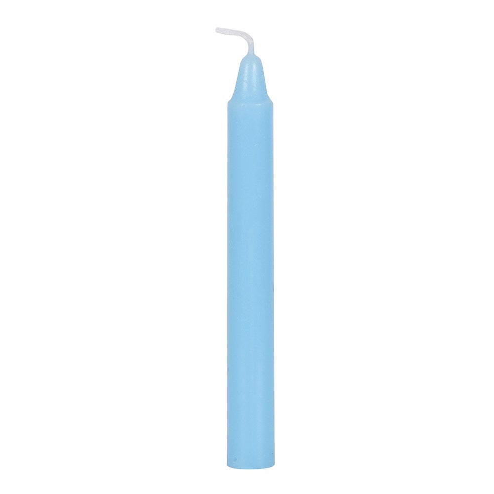 Light Blue Peace Spell Candles (Set of 12)