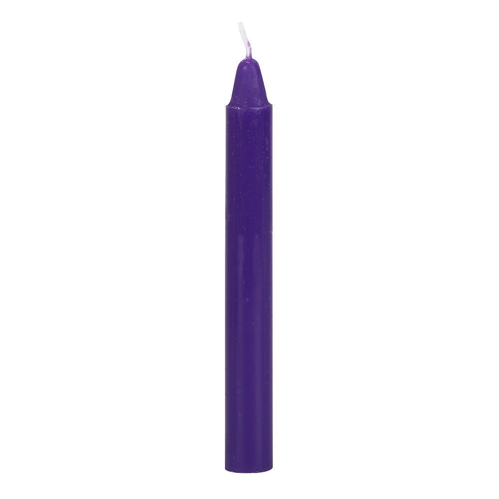 Purple Prosperity Spell Candles (Set of 12)