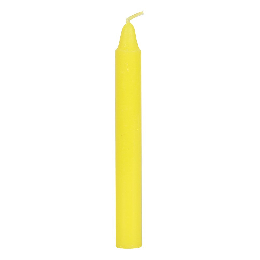 Yellow Success Spell Candles (Set of 12)