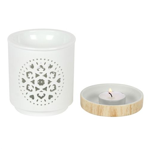 Mandala Cut Out Oil Burner
