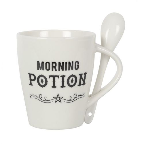 Morning Potion Mug With Spoon