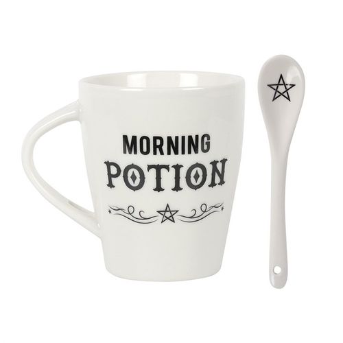 Morning Potion Mug With Spoon
