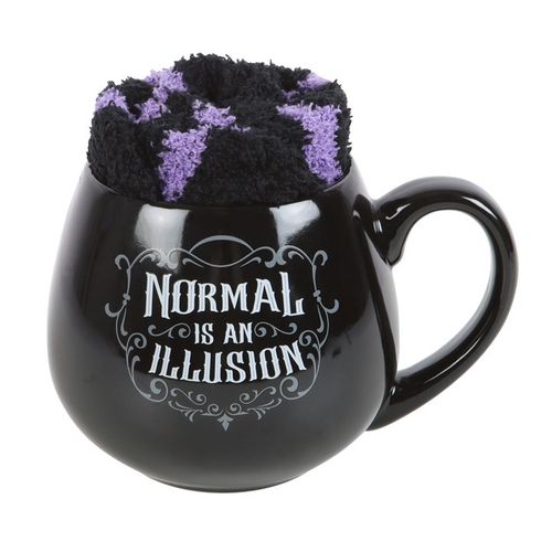 Mug & Sock Set - Normal Is An Illusion