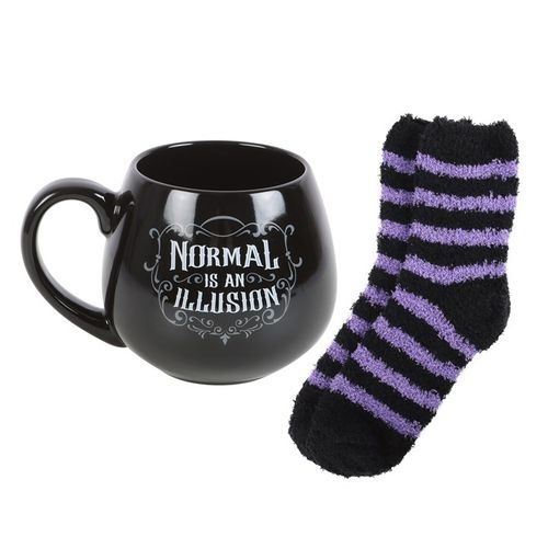 Mug & Sock Set - Normal Is An Illusion