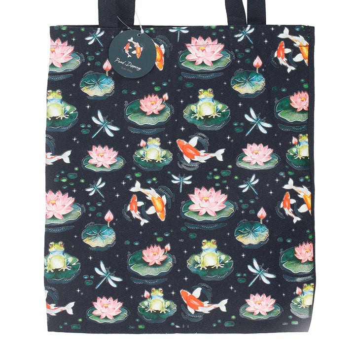 Pond Print Tote Bag