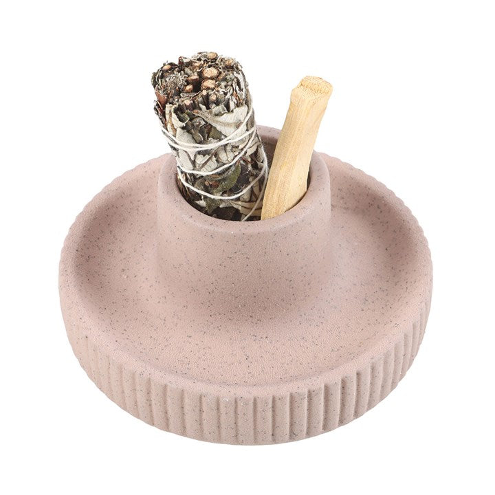 Ribbed Smudge Bowl - Greige