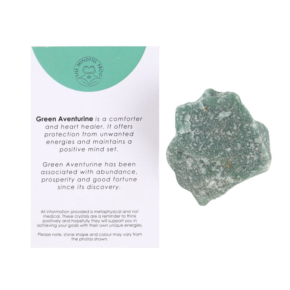 Rough Healing Crystal - Green Aventurine