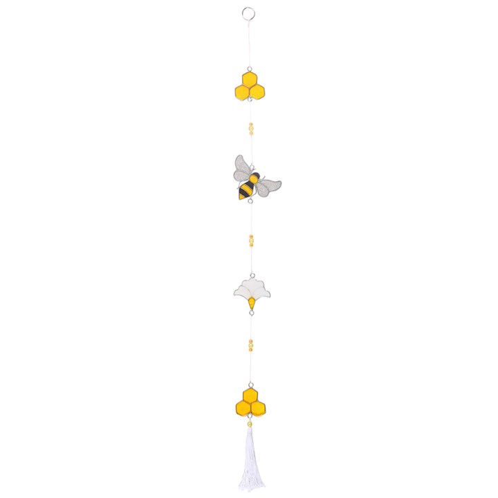 String of Bee & Honeycomb Suncatchers