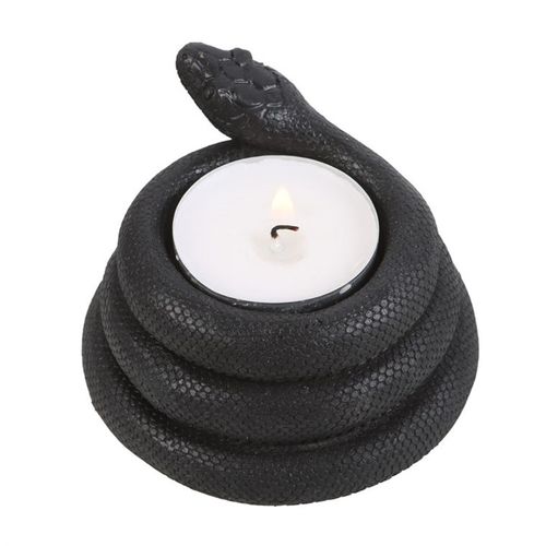 Serpent's Shadow Tealight Candle Holder