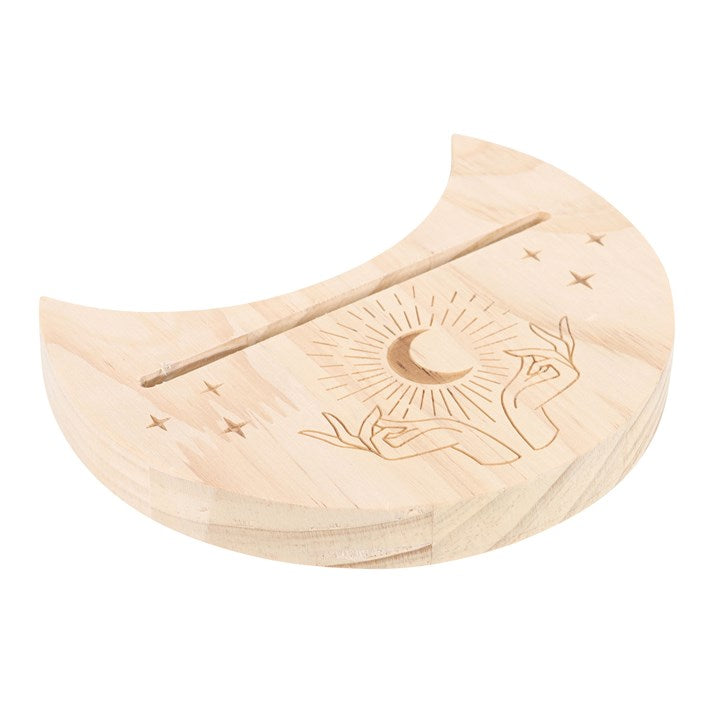 Mystical Hands Natural Moon Tarot Stand