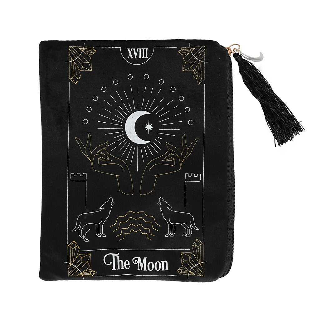 The Moon Tarot Card Zip Bag