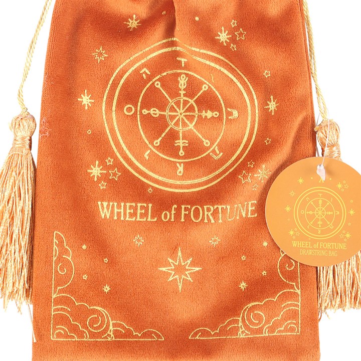 The Wheel of Fortune Vintage Tarot Bag