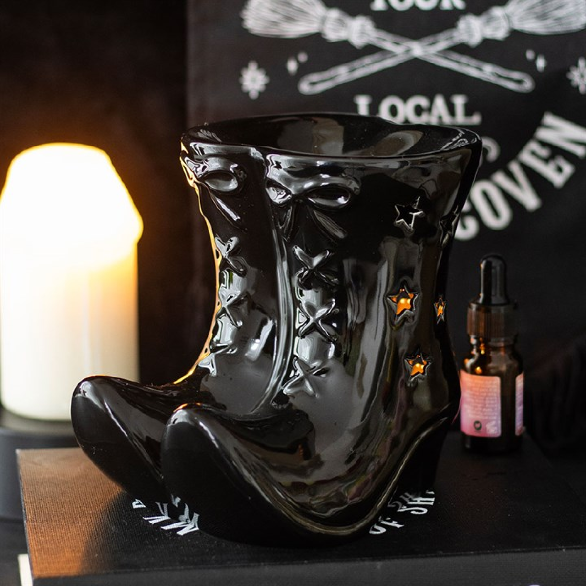 Bewitched Boots Oil Burner