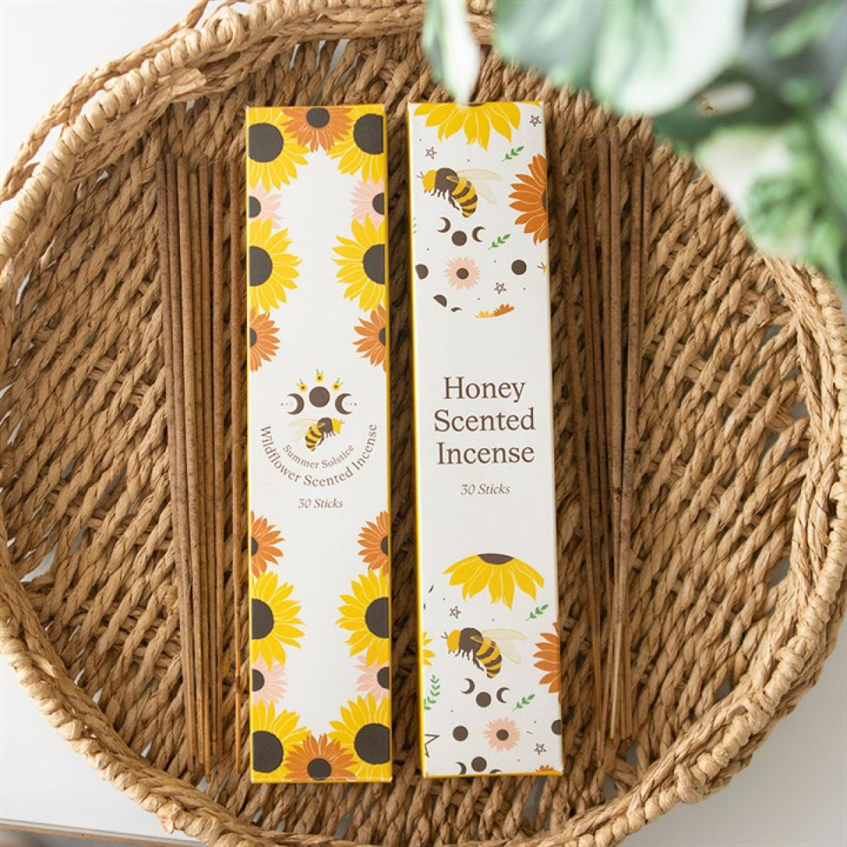 Honey and Wildflower Incense Stick Set (Set Of 2)