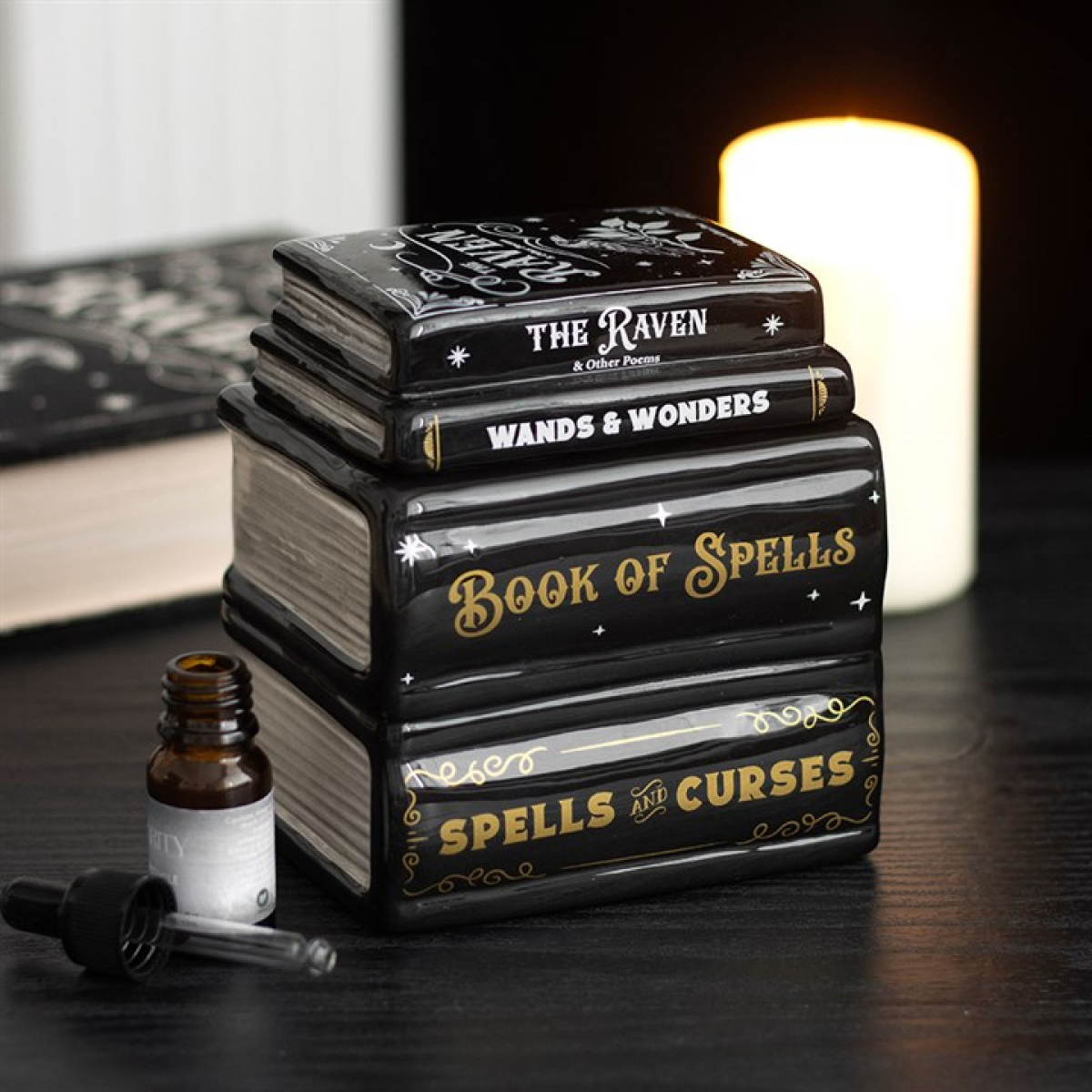 Book of Spells Oil Burner