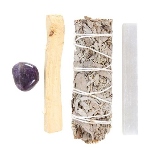 Smudge Kit With Amethyst