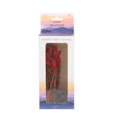 6in Ritual Wand - Rosemary & Yerba Santa Sage