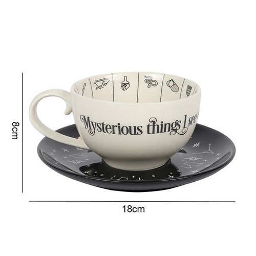 Fortune Telling Teacup & Saucer