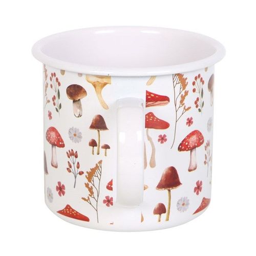 Mugwort Mushroom Enamel Mug