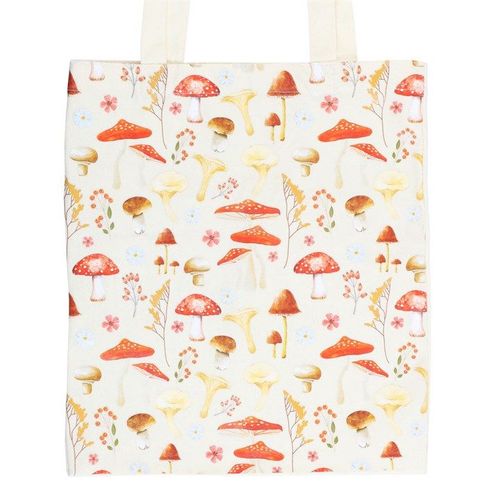 Meadow Mushroom Tote Bag