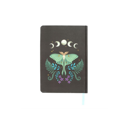 Luna Moth Notebook (A5)