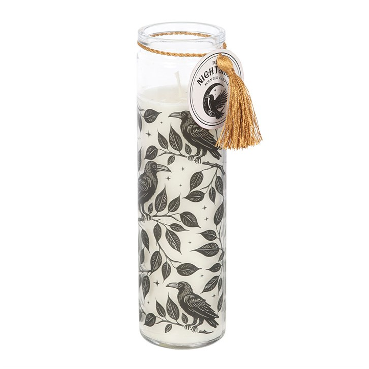Mystic Raven Deadly Nightshade Tube Candle