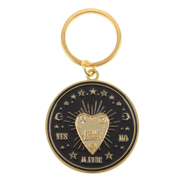 Spinning Talking Board Planchette Keyring