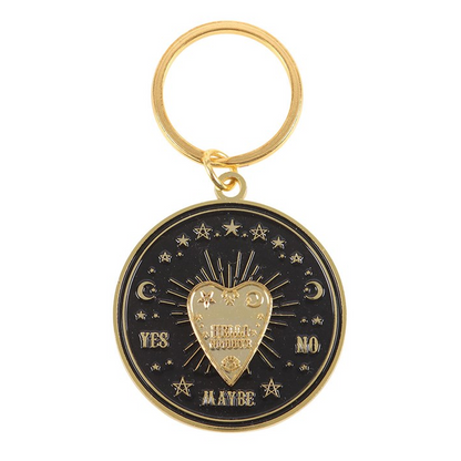Spinning Talking Board Planchette Keyring