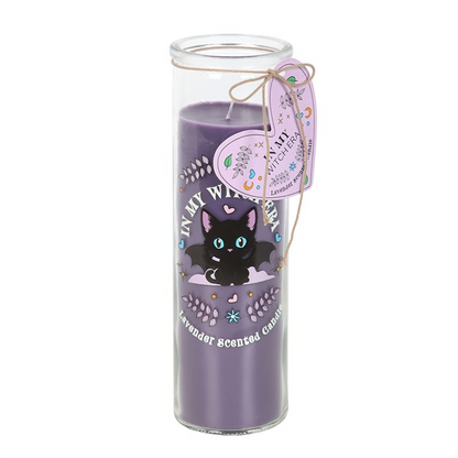 Whiskers & Wings Lavender Tube Candle