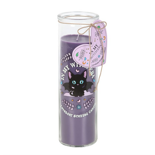 Whiskers & Wings Lavender Tube Candle