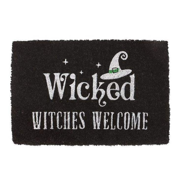 Wicked Witches Welcome Doormat (Black)