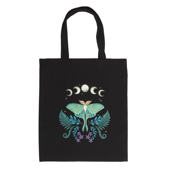 Luna Moth Polycotton Tote Bag