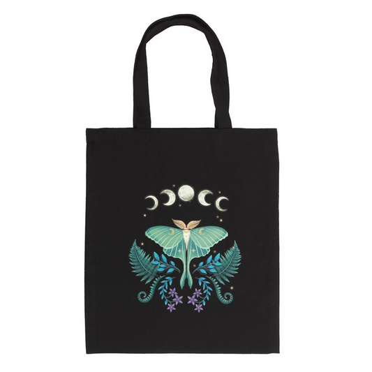 Luna Moth Polycotton Tote Bag