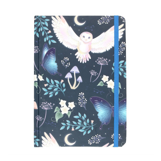 Night Flight Owl Notebook (A5)