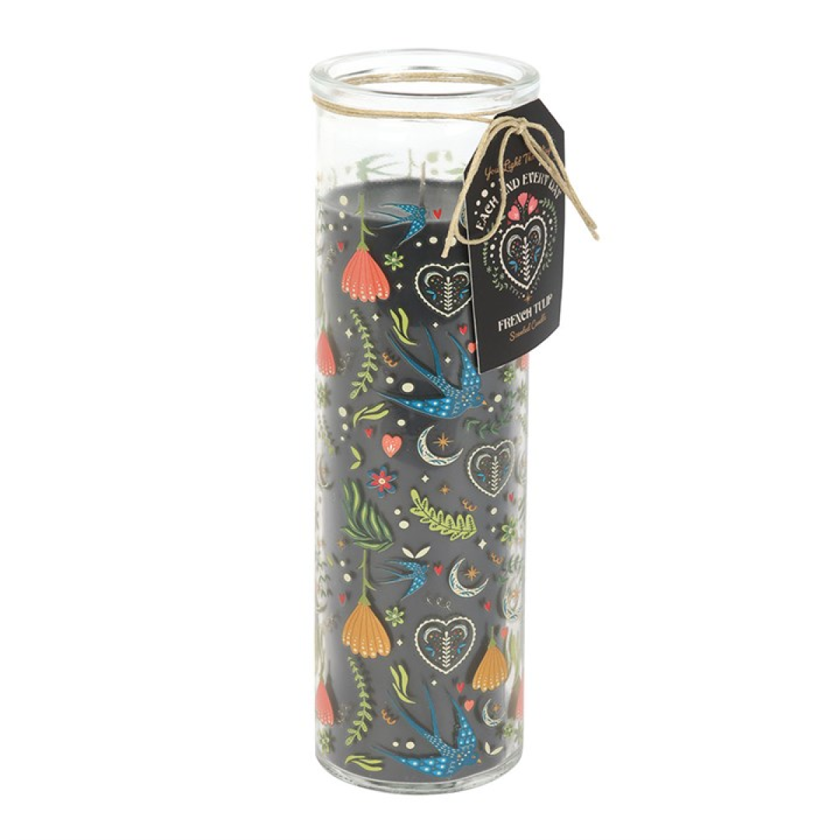 Midnight Bloom Tube Candle