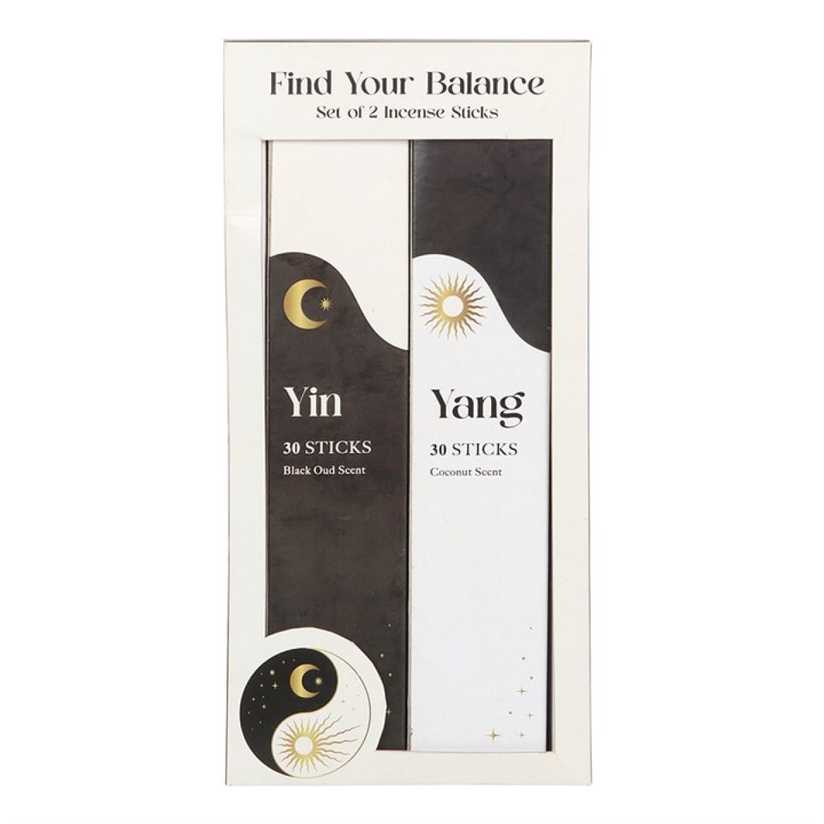 Yin Yang Incense Stick Set (Set of 2)