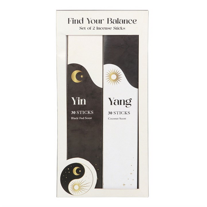 Yin Yang Incense Stick Set (Set of 2)