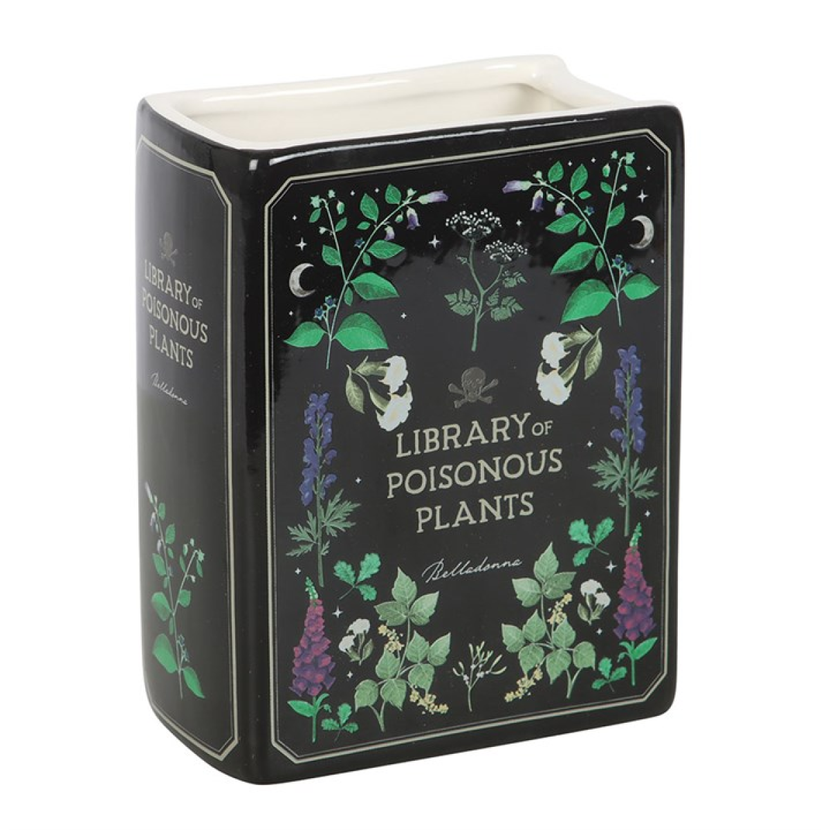 Poisonous Plants Book Flower Vase