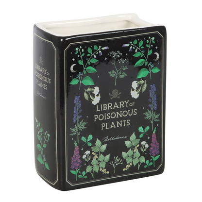Poisonous Plants Book Flower Vase